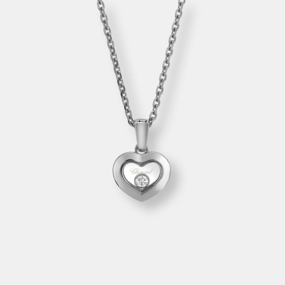 Pendentif happy diamonds cœur