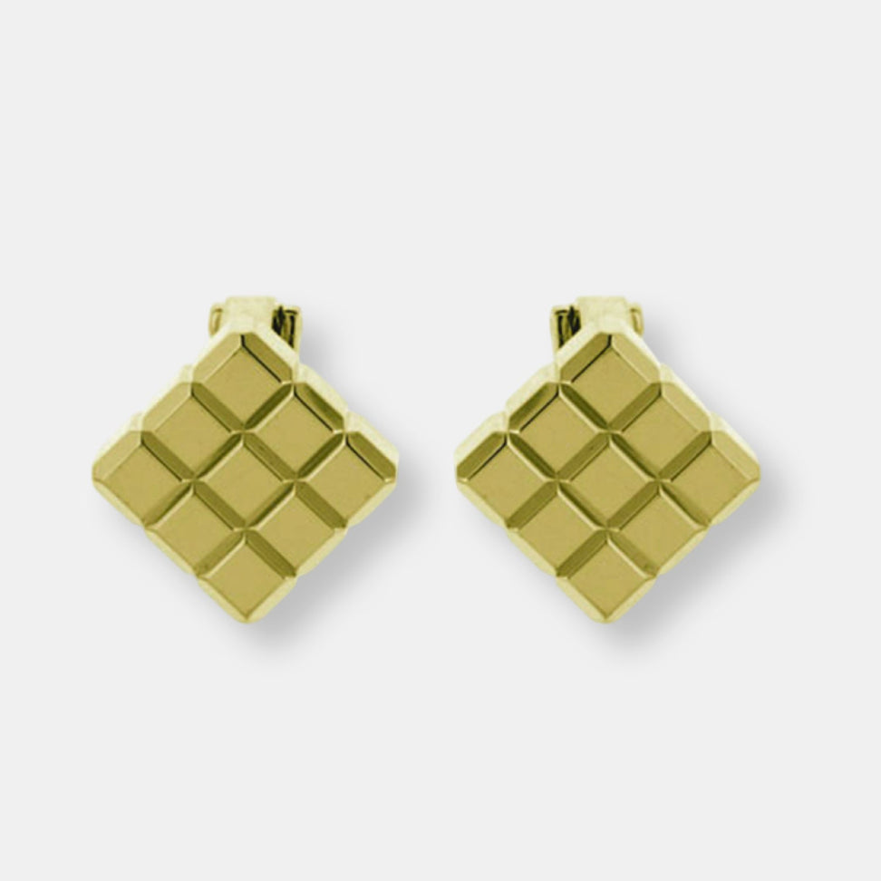 Boucles d'oreilles ice cube pure