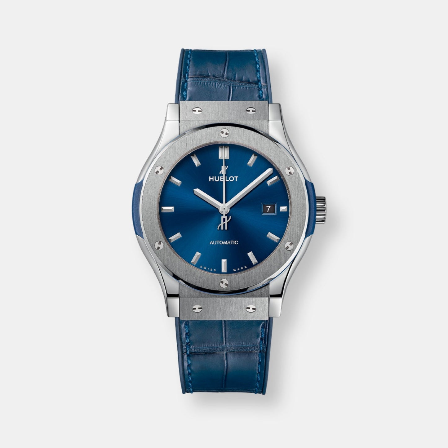 Montre classic fusion blue titanium