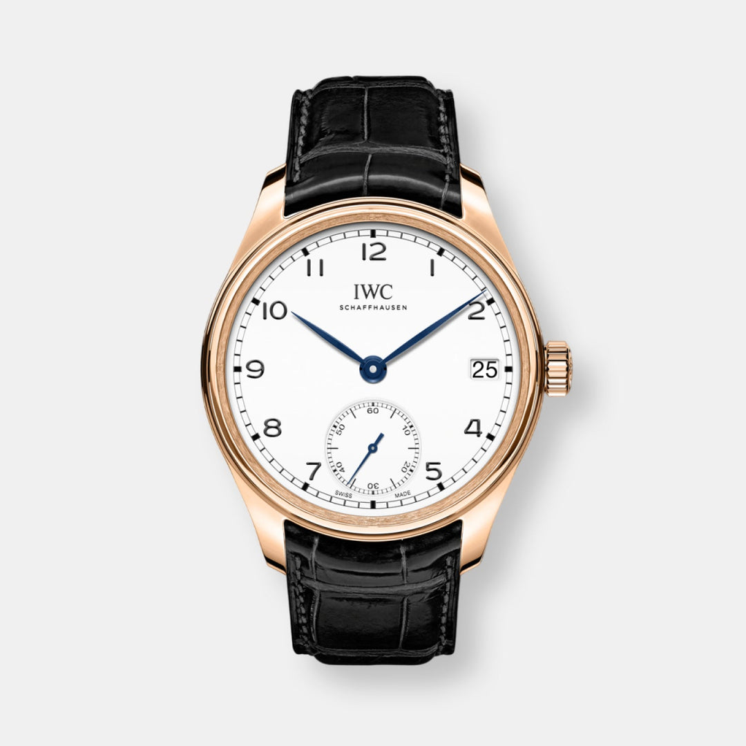 Montre portugieser remontage manuel huit jours edition