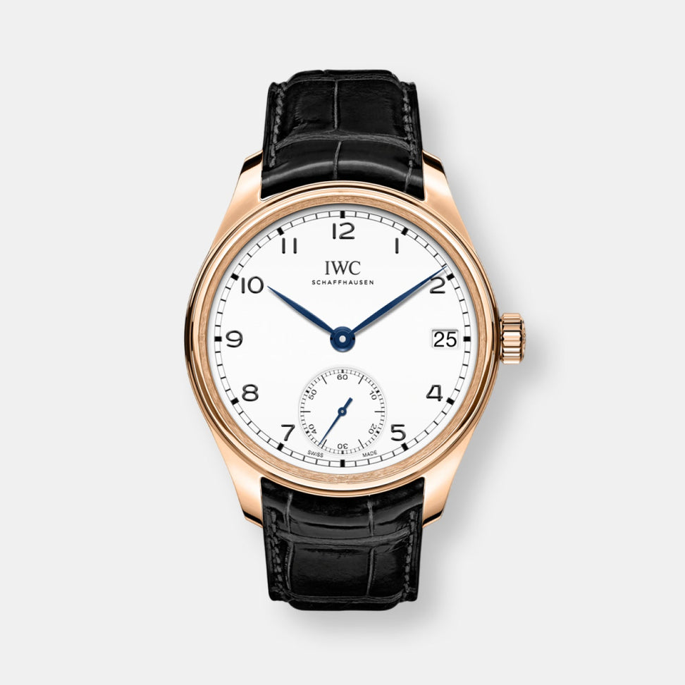Montre portugieser remontage manuel huit jours edition