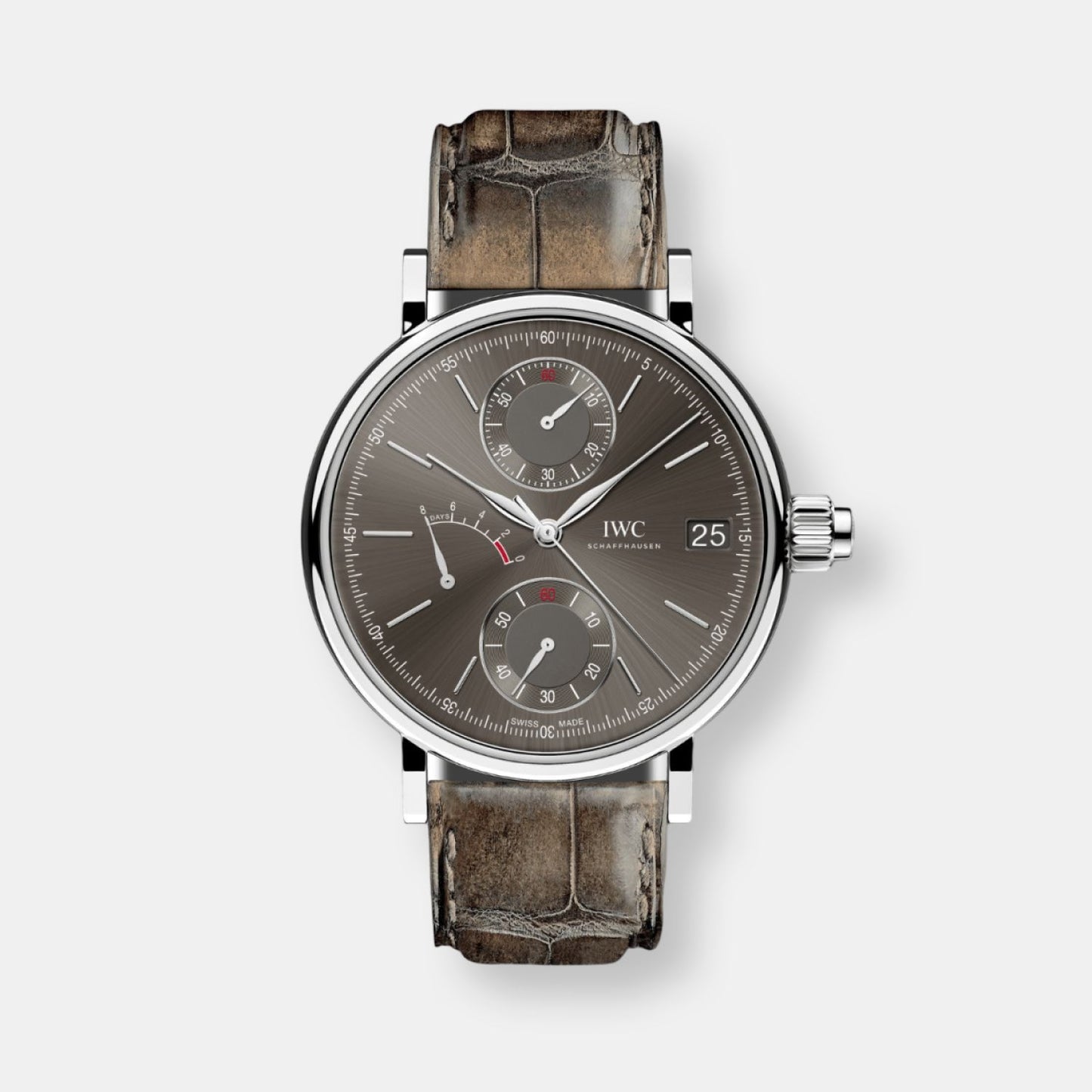 Montre portofino remontage manuel monopoussoir