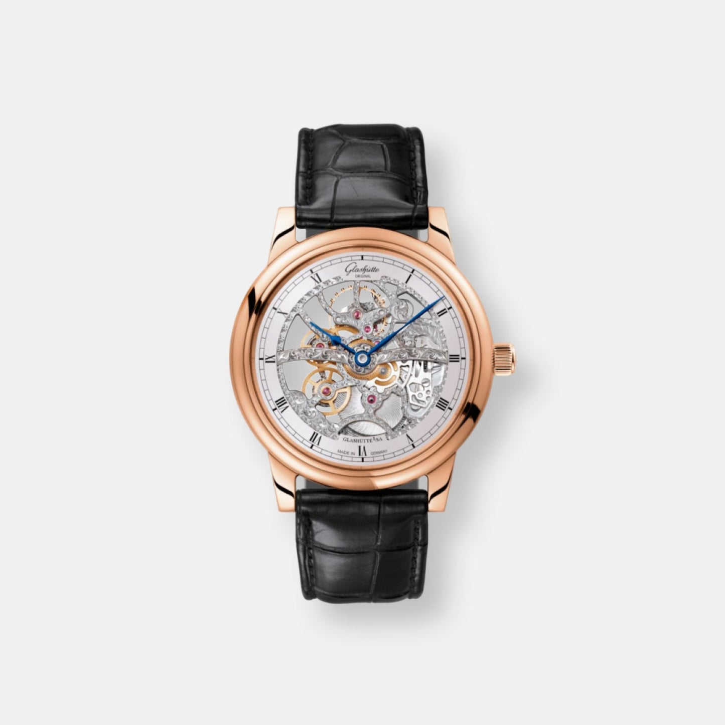Montre senator remontage manuel édition squelette
