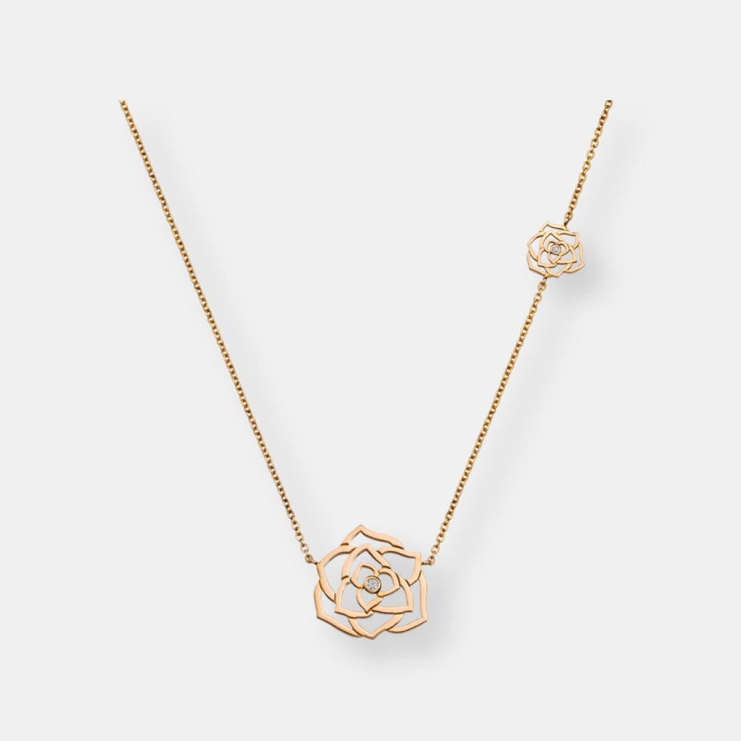Pendentif piaget rose