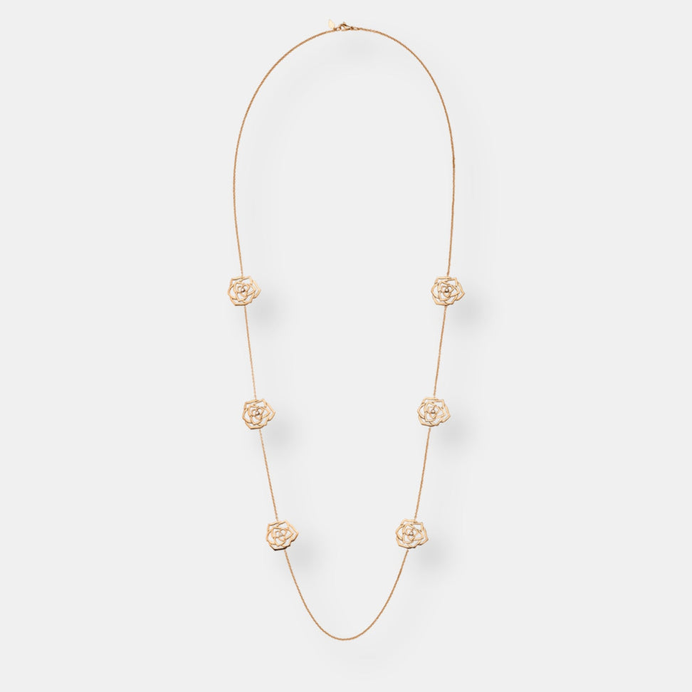 Sautoir piaget rose