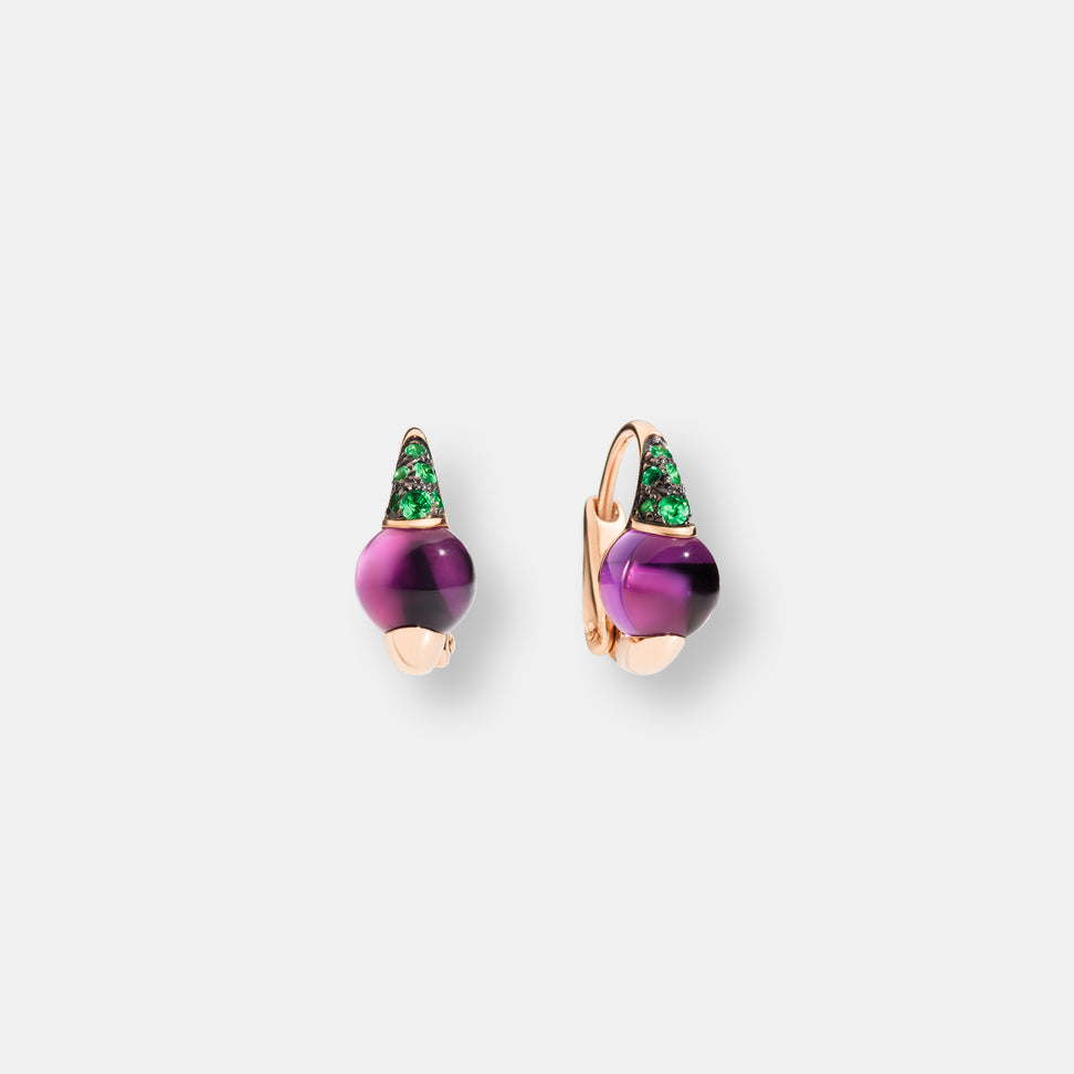 Boucles d'oreilles m'ama non m'ama