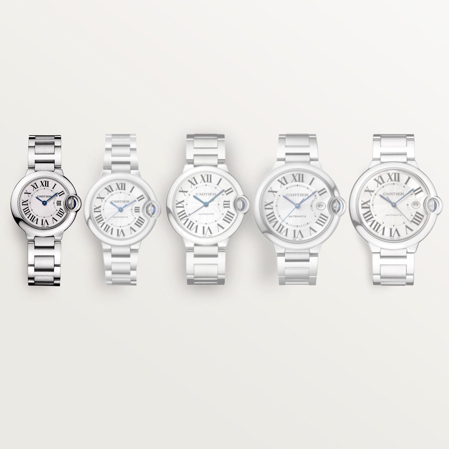 Montre ballon bleu de cartier