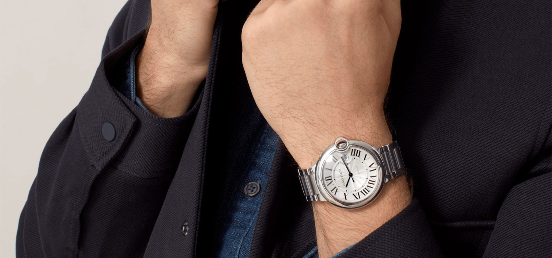 Montre ballon bleu de cartier