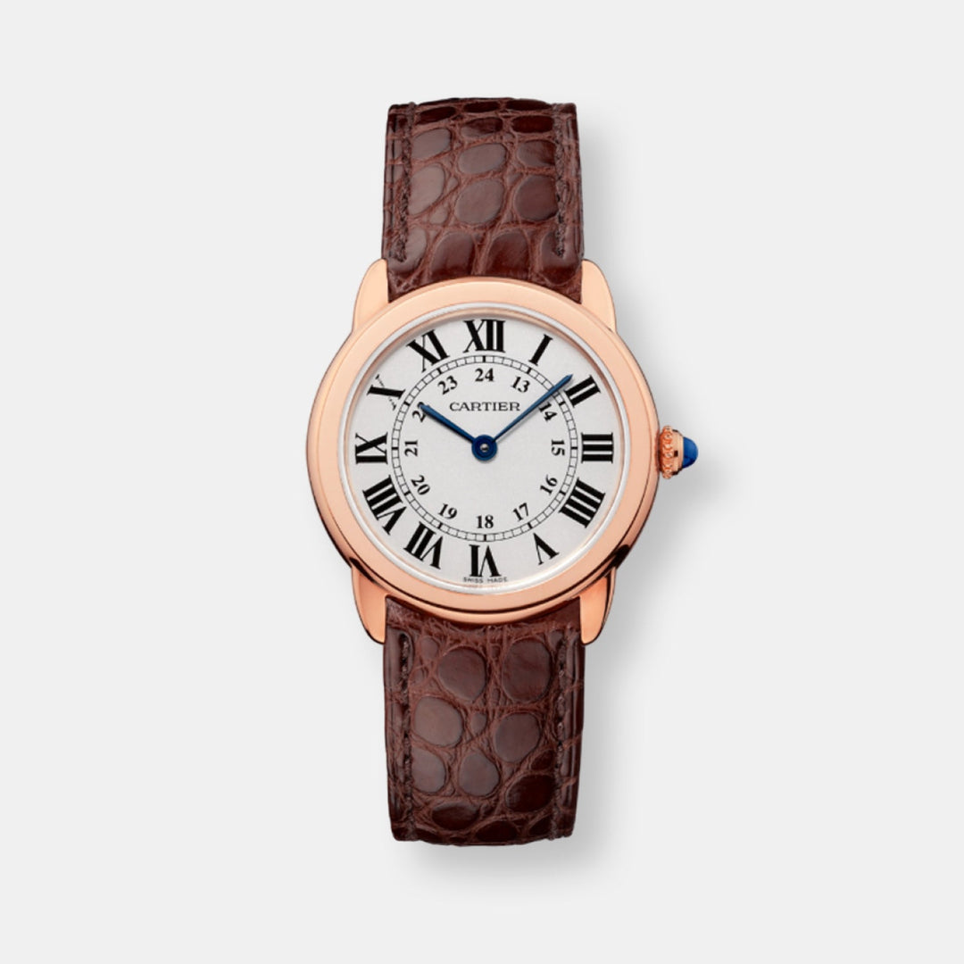 Montre ronde solo de cartier