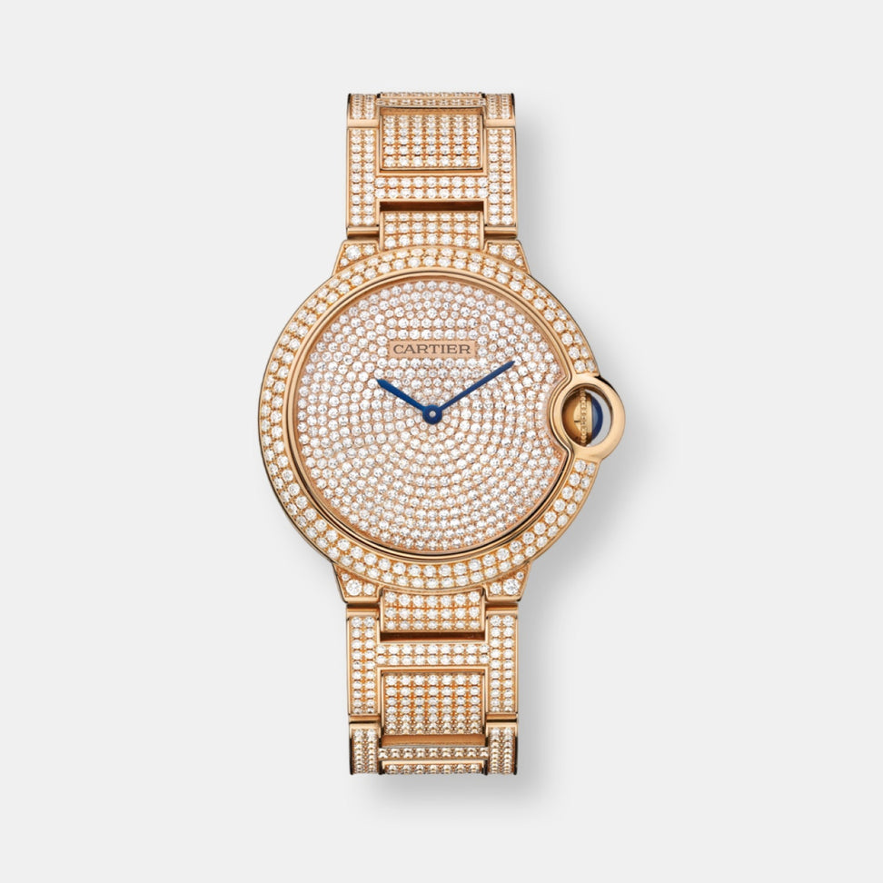 Montre ballon bleu de cartier