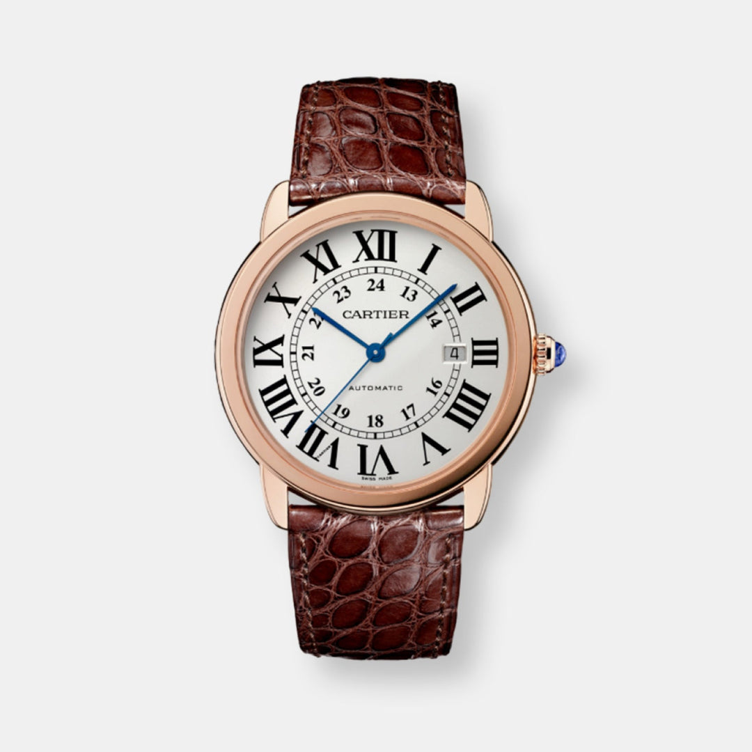 Montre ronde solo de cartier