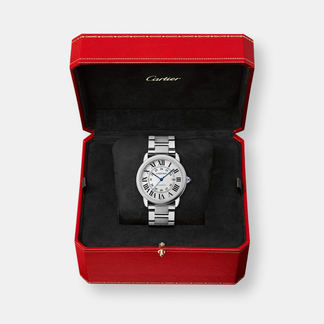 Montre ronde solo de cartier