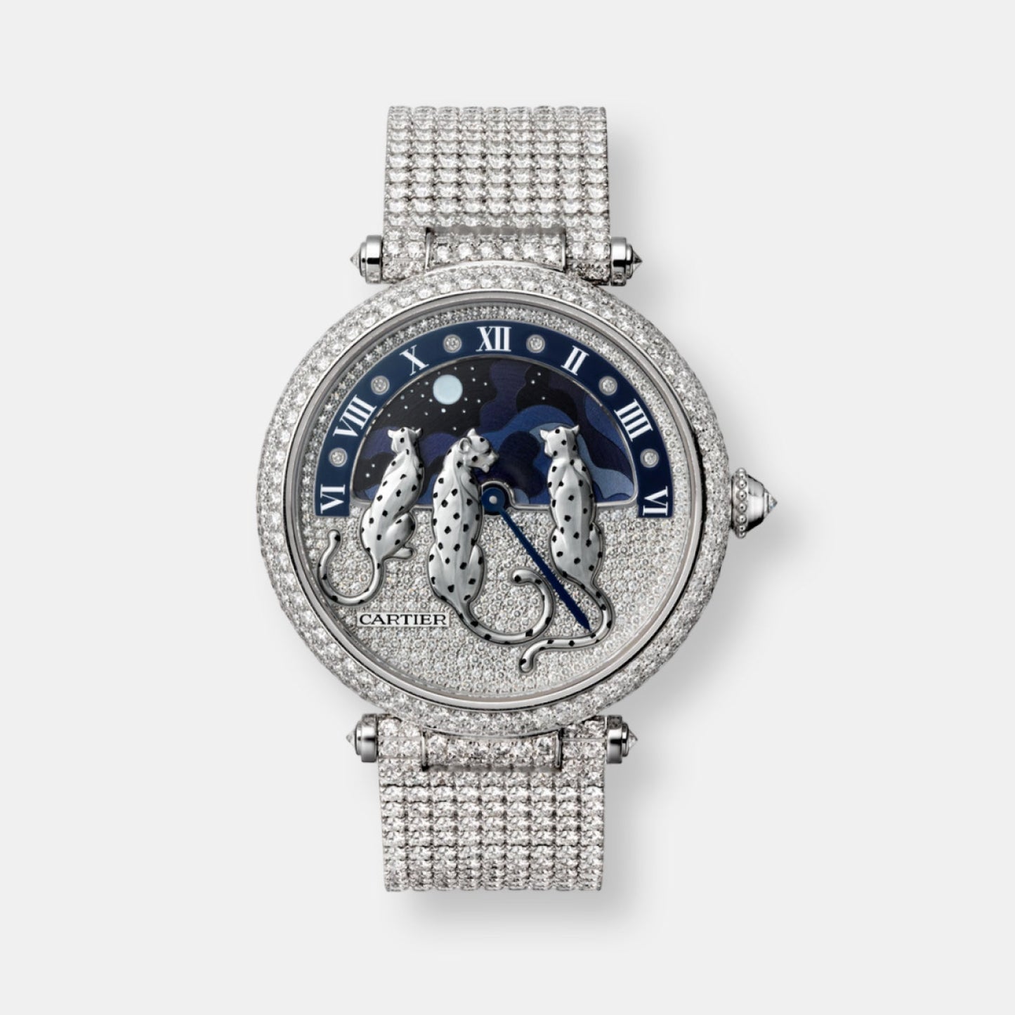 Montre joaillière panthère