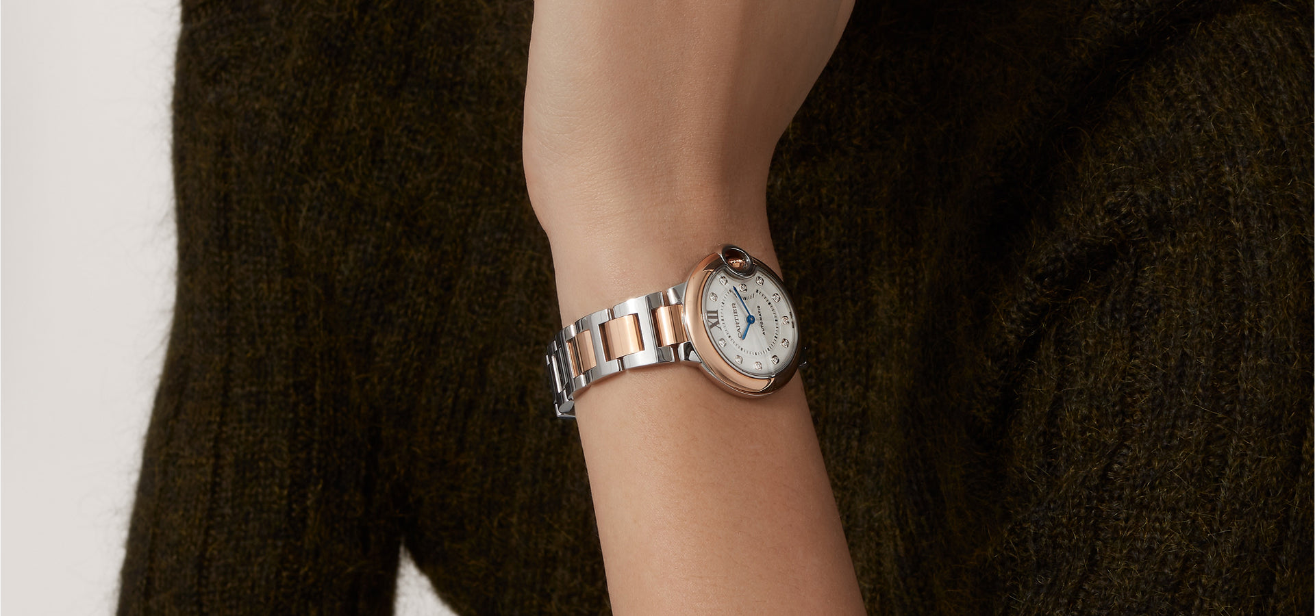 Montre ballon bleu de cartier