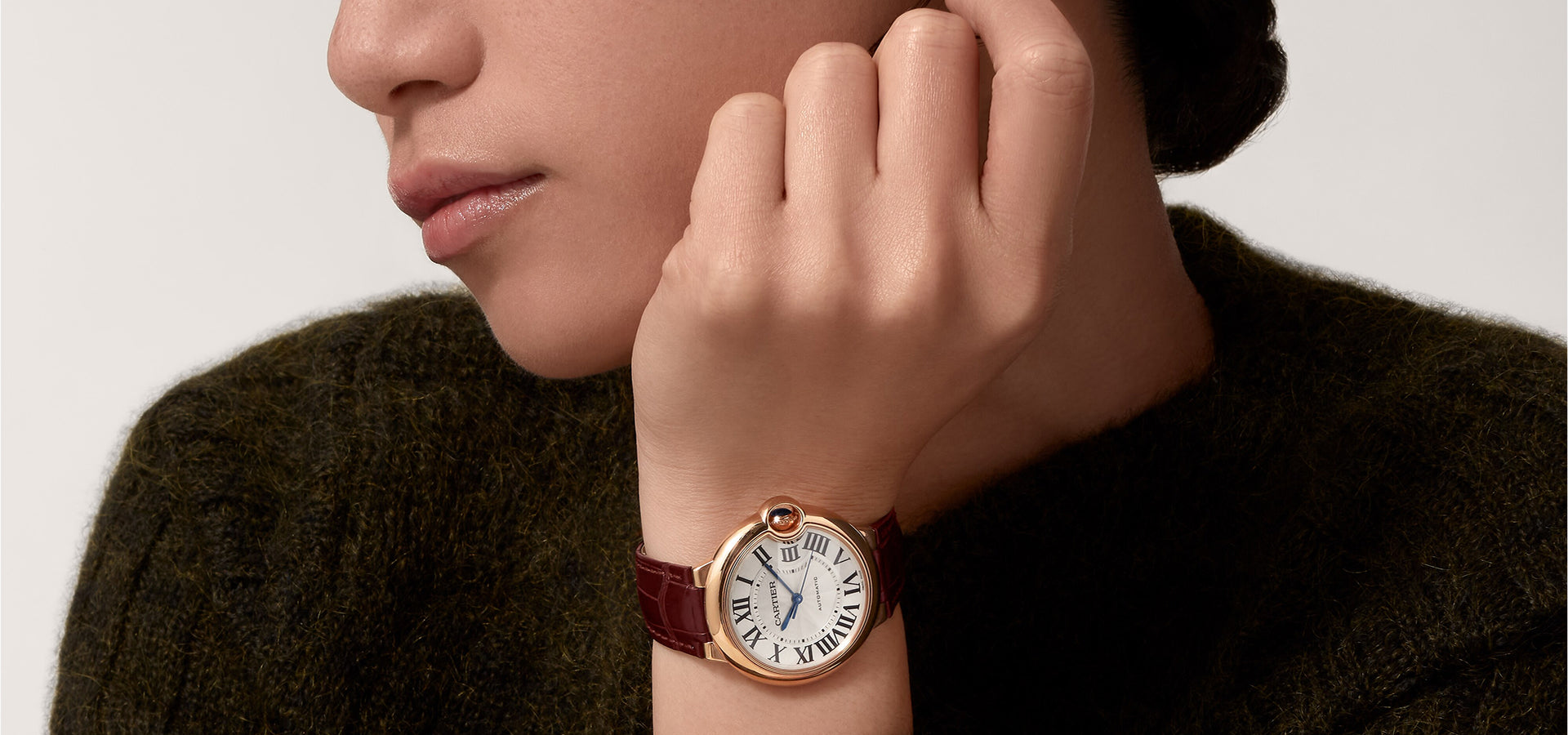 Montre ballon bleu de cartier