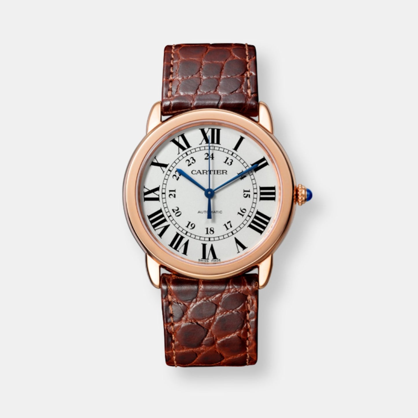 Montre ronde solo de cartier