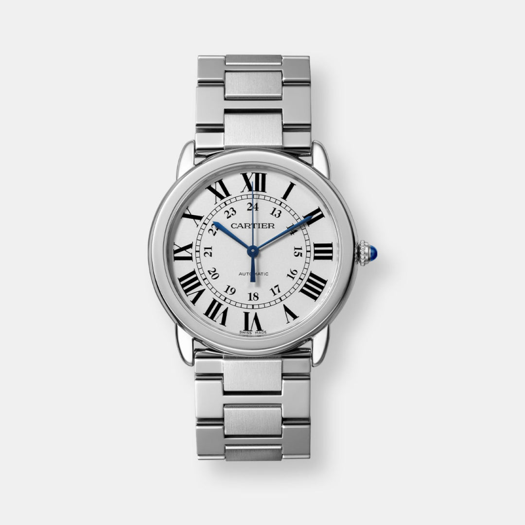 Montre ronde solo de cartier