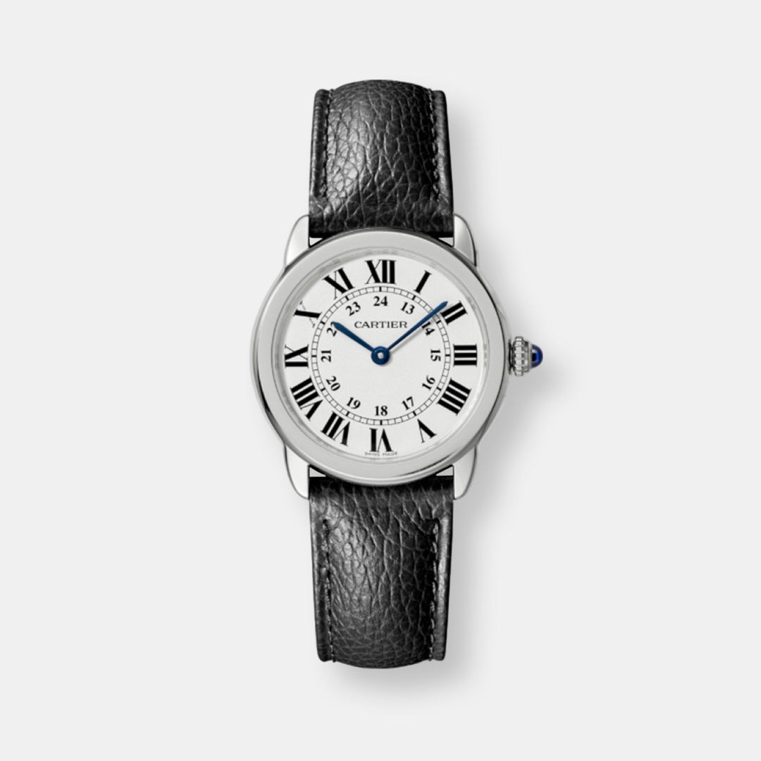 Montre ronde solo de cartier