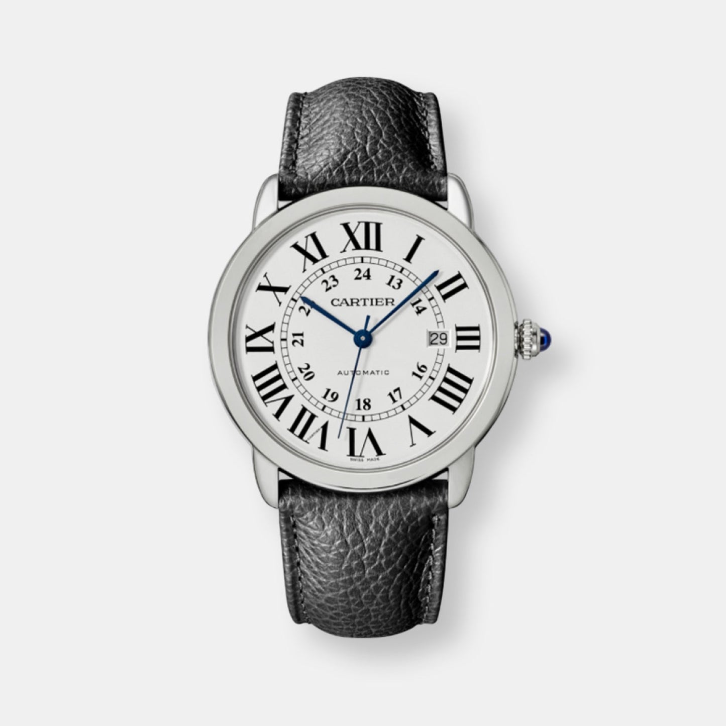 Montre ronde solo de cartier