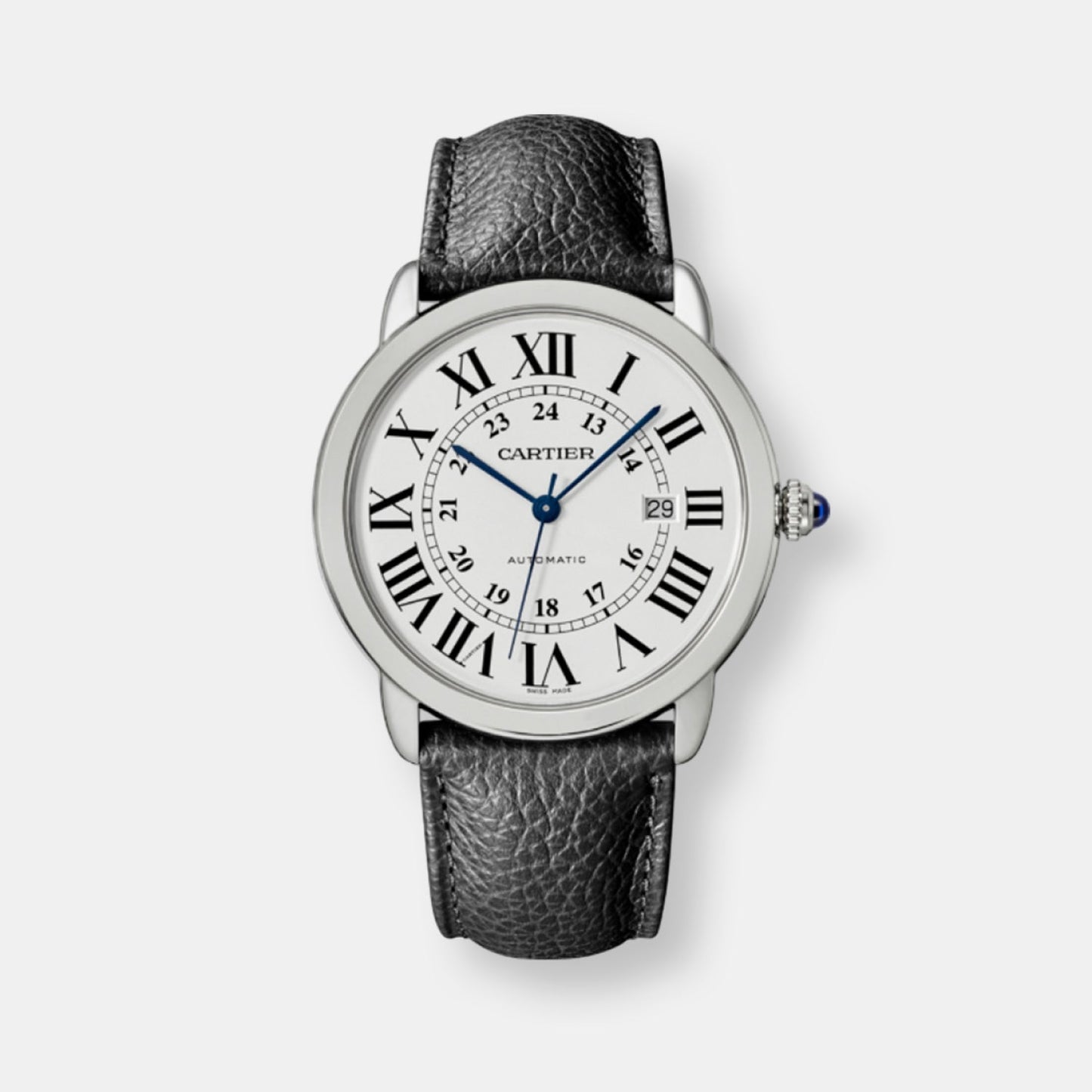 Montre ronde solo de cartier