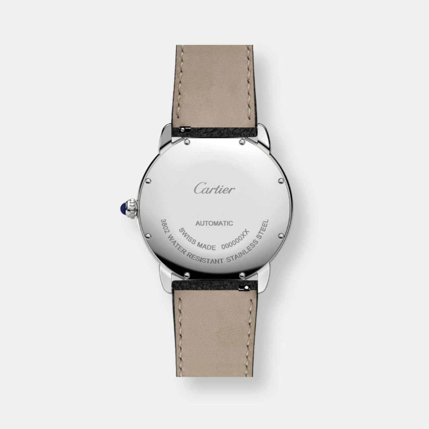 Montre ronde solo de cartier