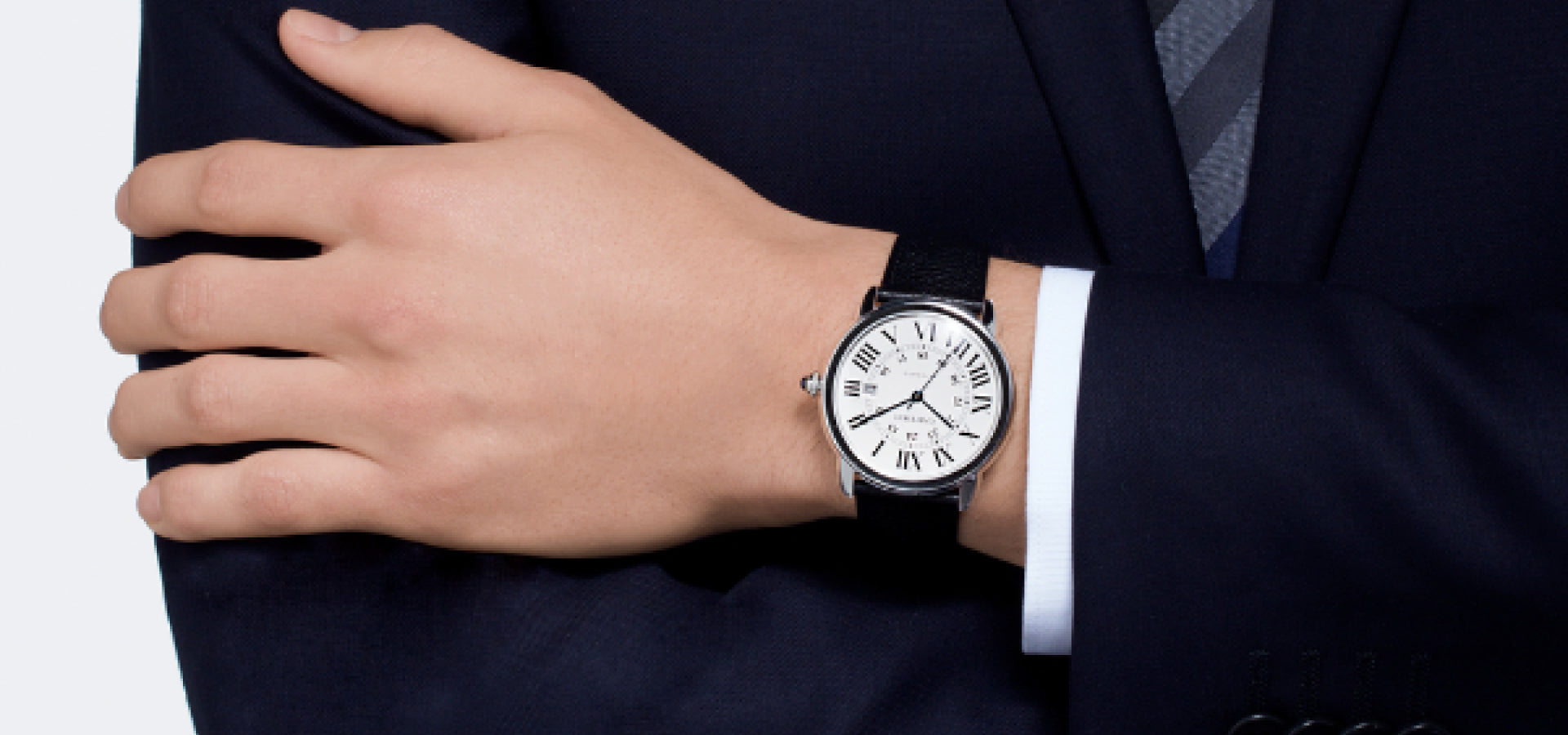 Montre ronde solo de cartier