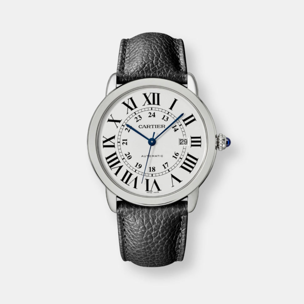 Montre ronde solo de cartier