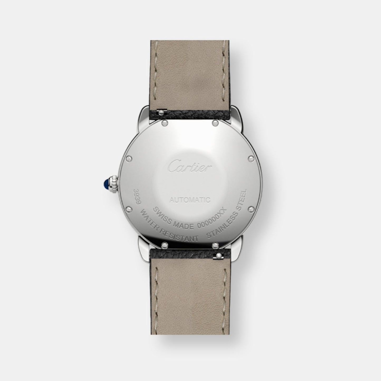 Montre ronde solo de cartier