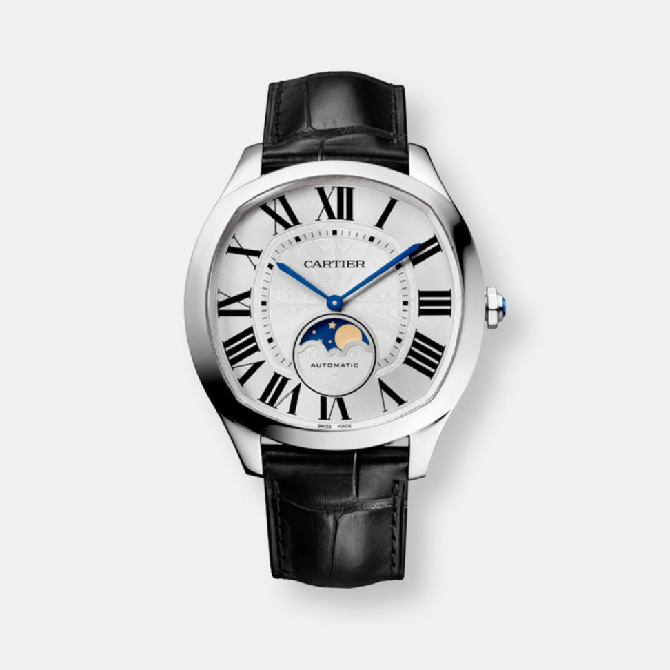 Montre drive de cartier phases de lune