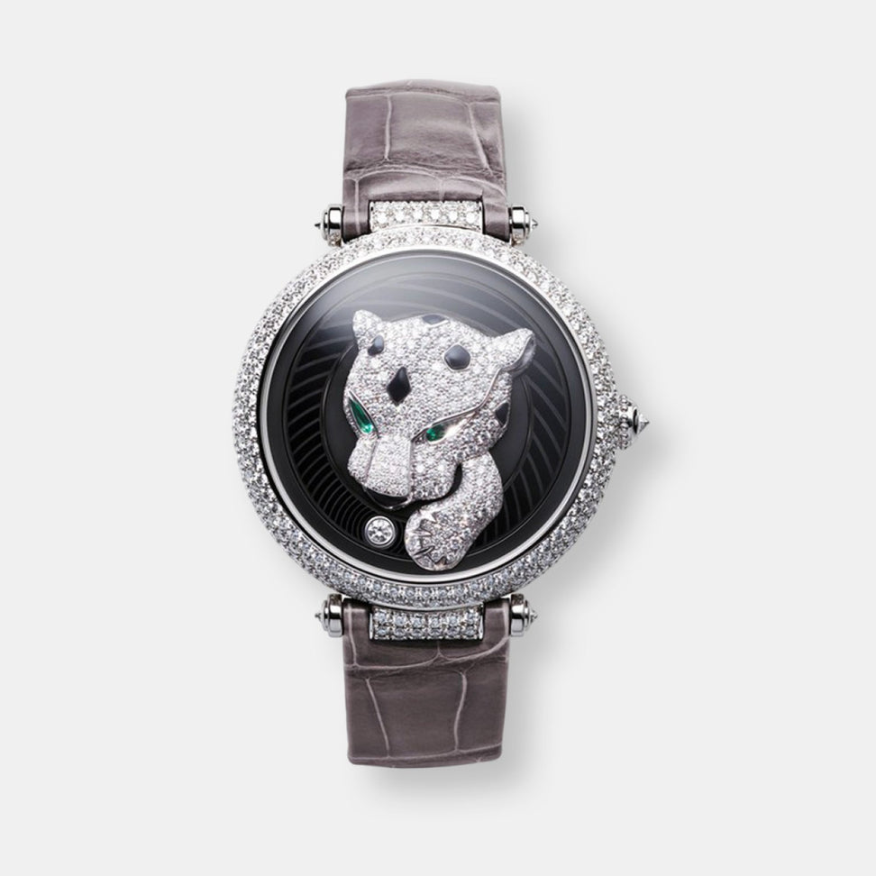 Montre panthère joueuse de cartier