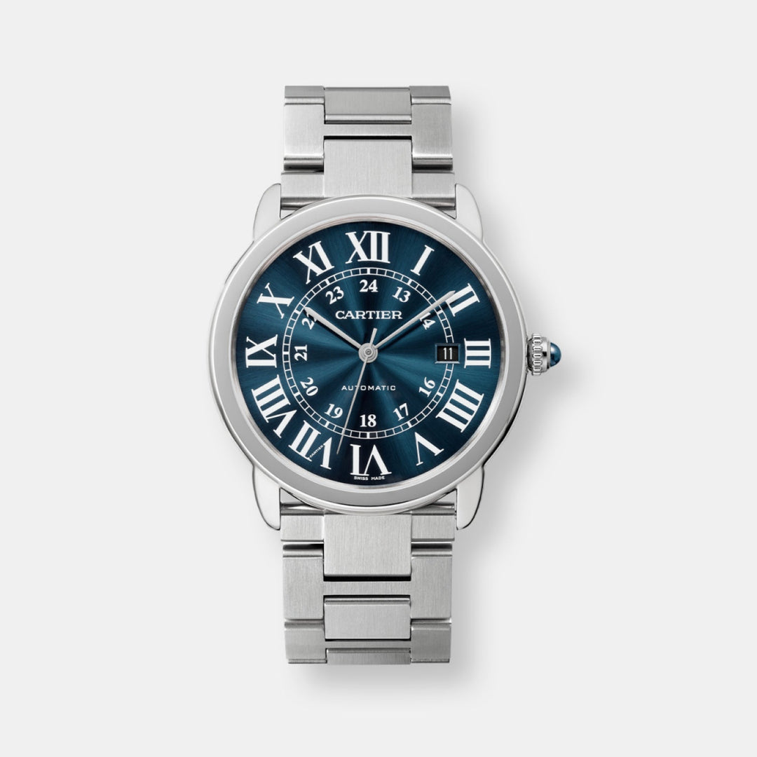 Montre ronde solo de cartier