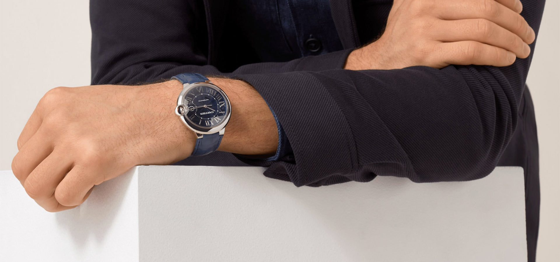 Montre ballon bleu de cartier