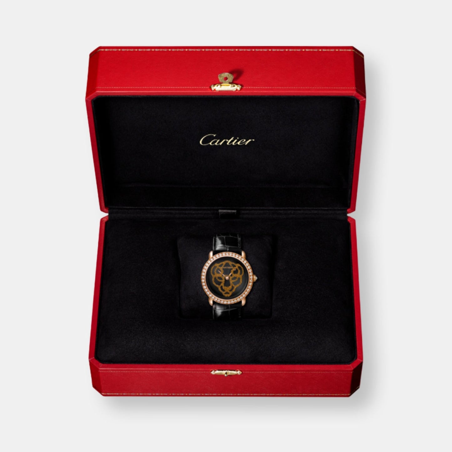 Montre joaillière panthère