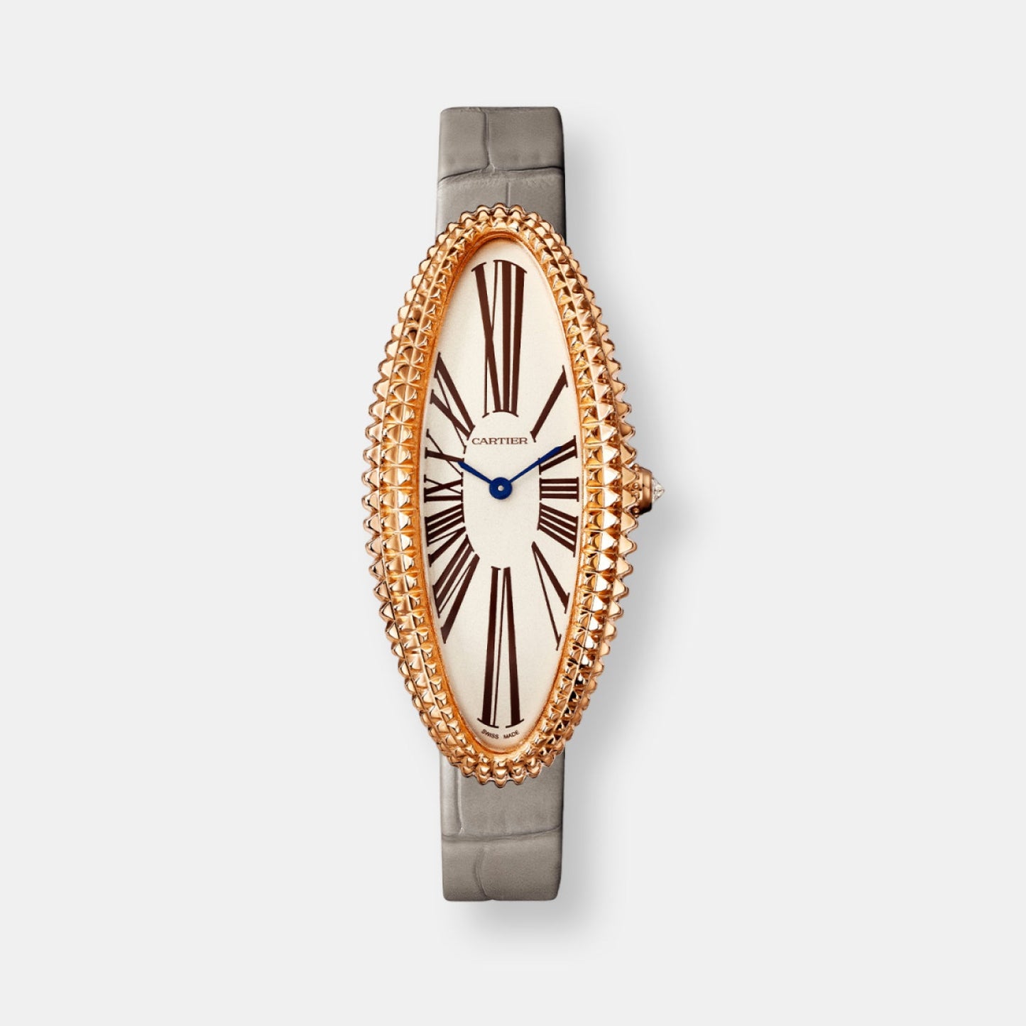 Montre baignoire allongée
