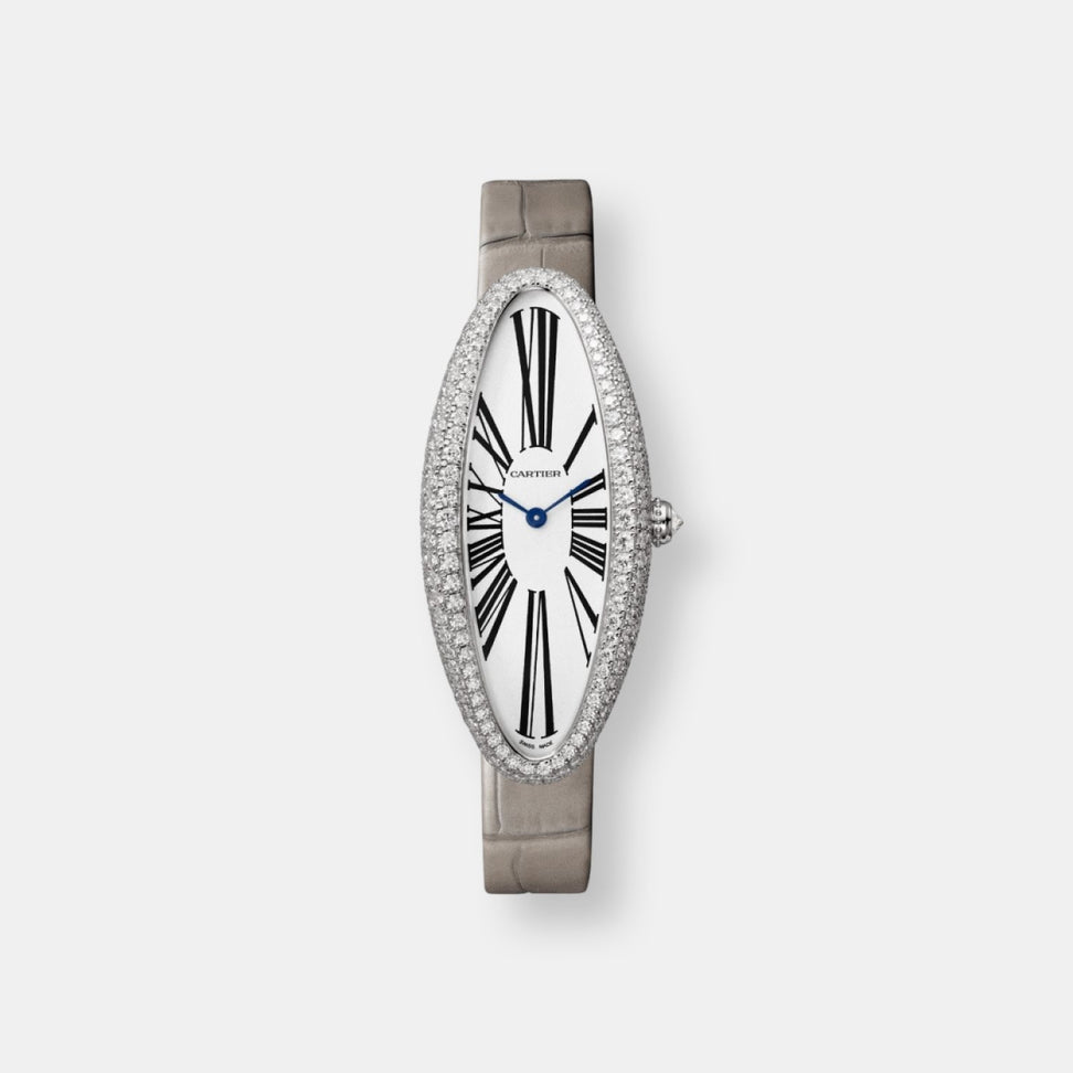 Montre baignoire allongée