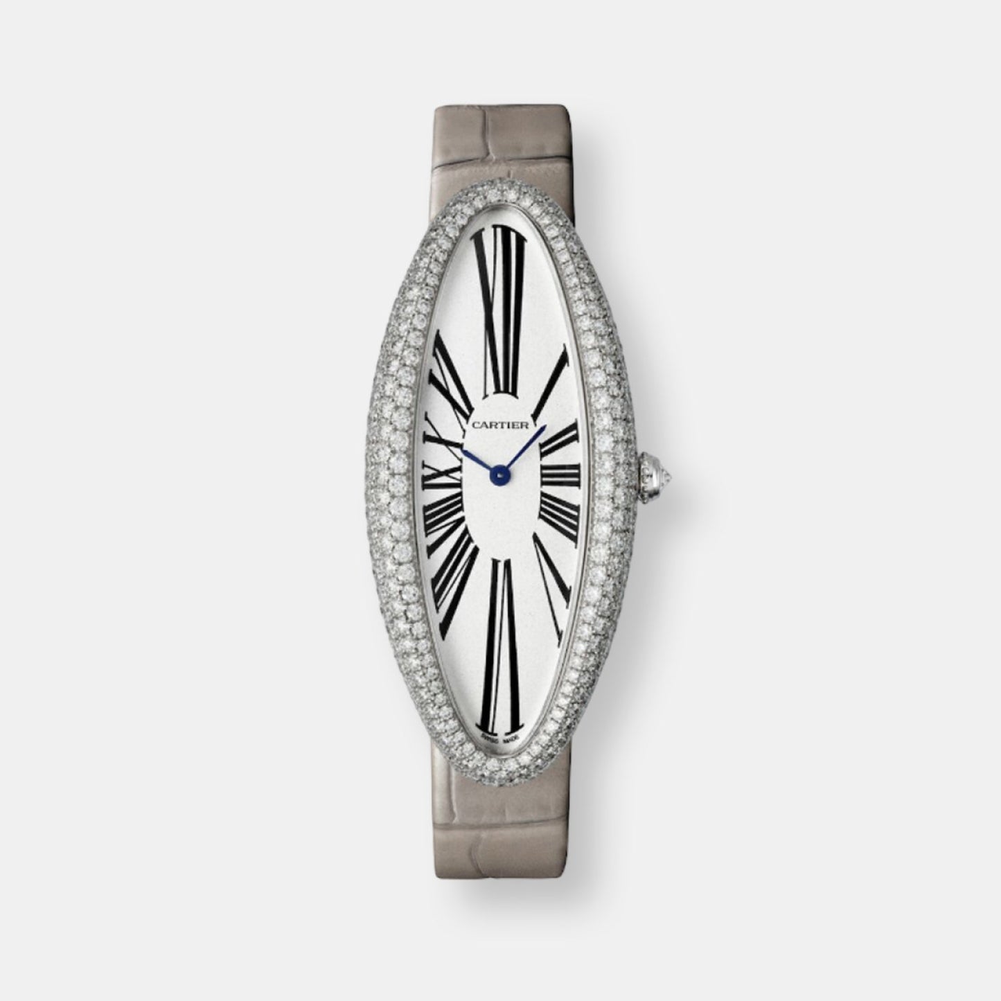 Montre baignoire allongée