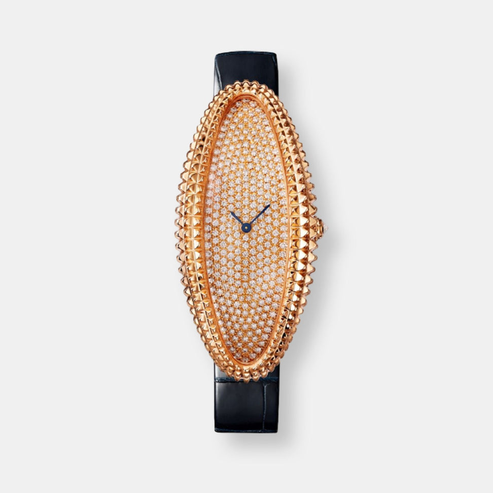 Montre baignoire allongée