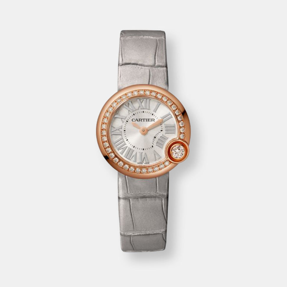 Montre ballon blanc de cartier