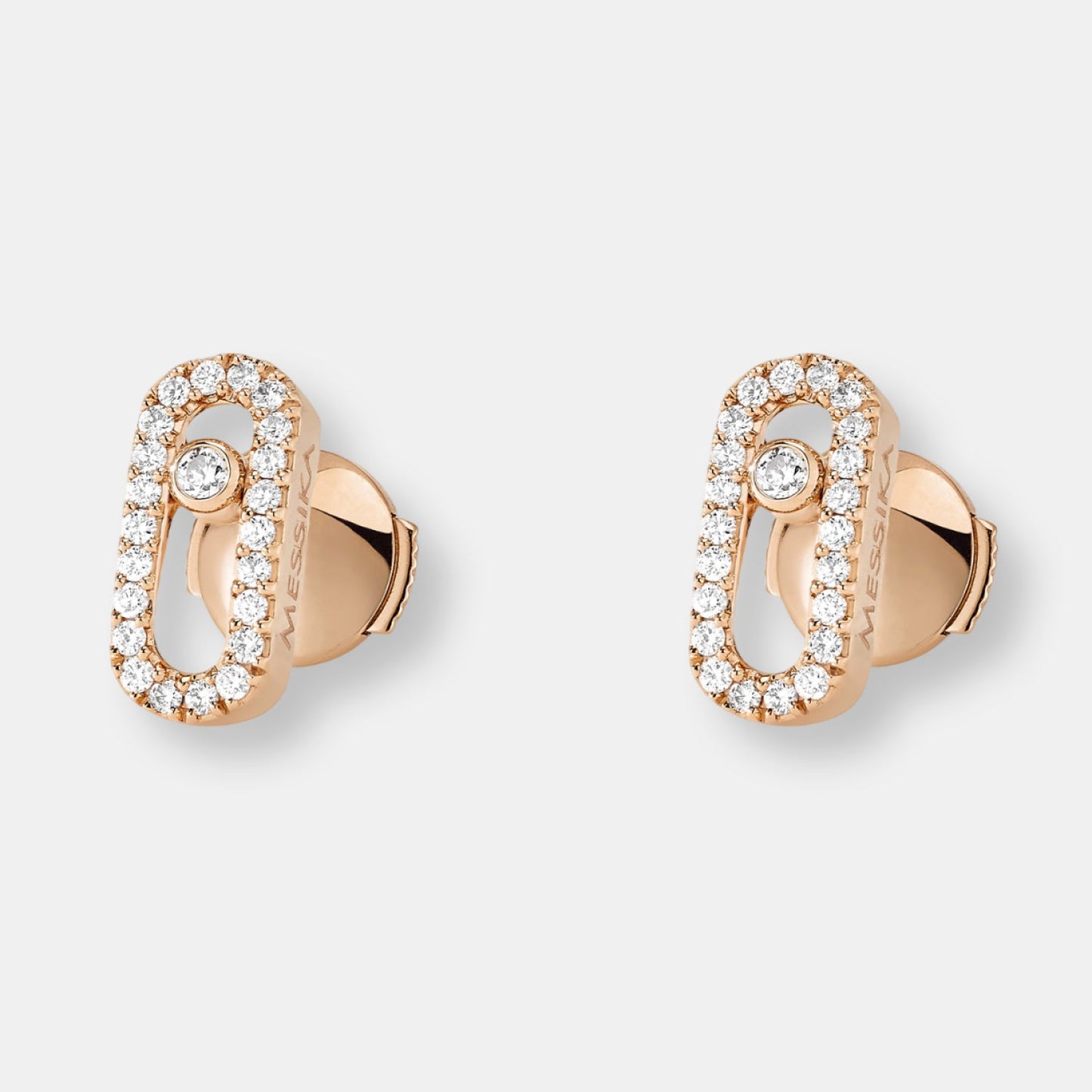 Boucles d'oreilles puces move uno