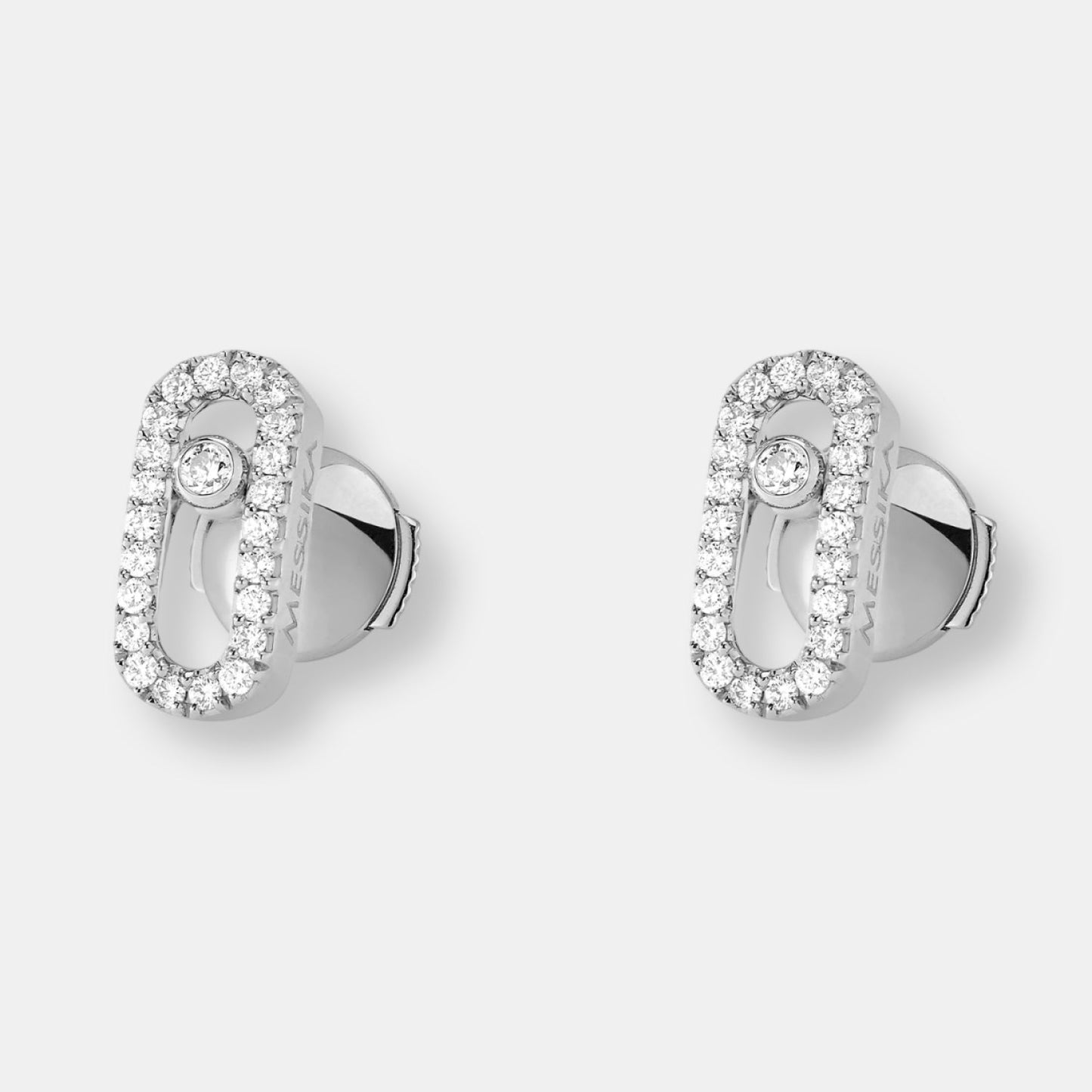 Boucles d'oreilles puces move uno