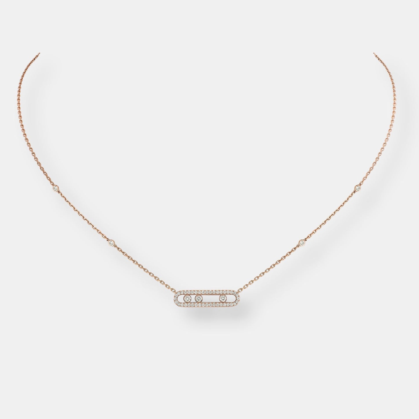 Collier baby move pave