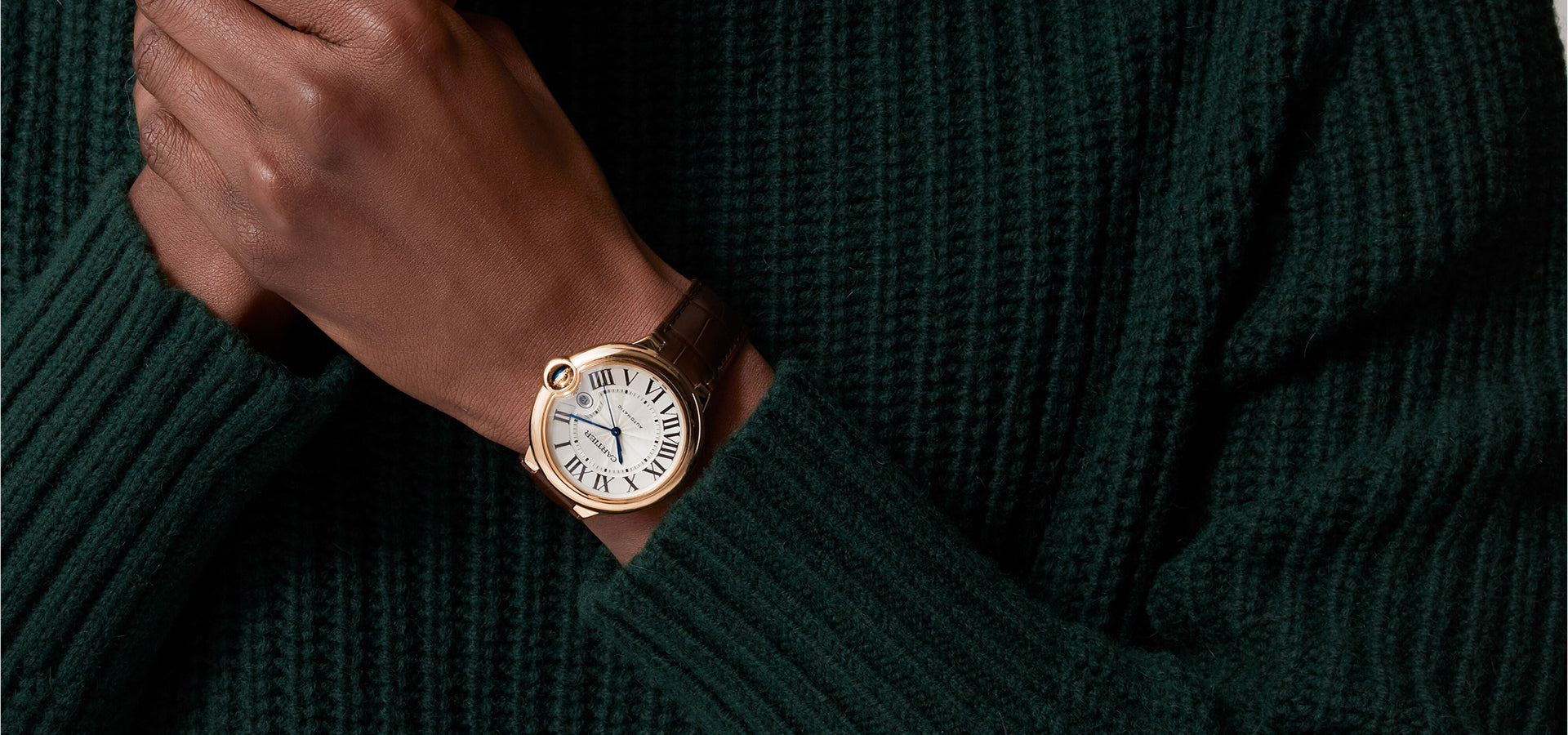 Montre ballon bleu de cartier