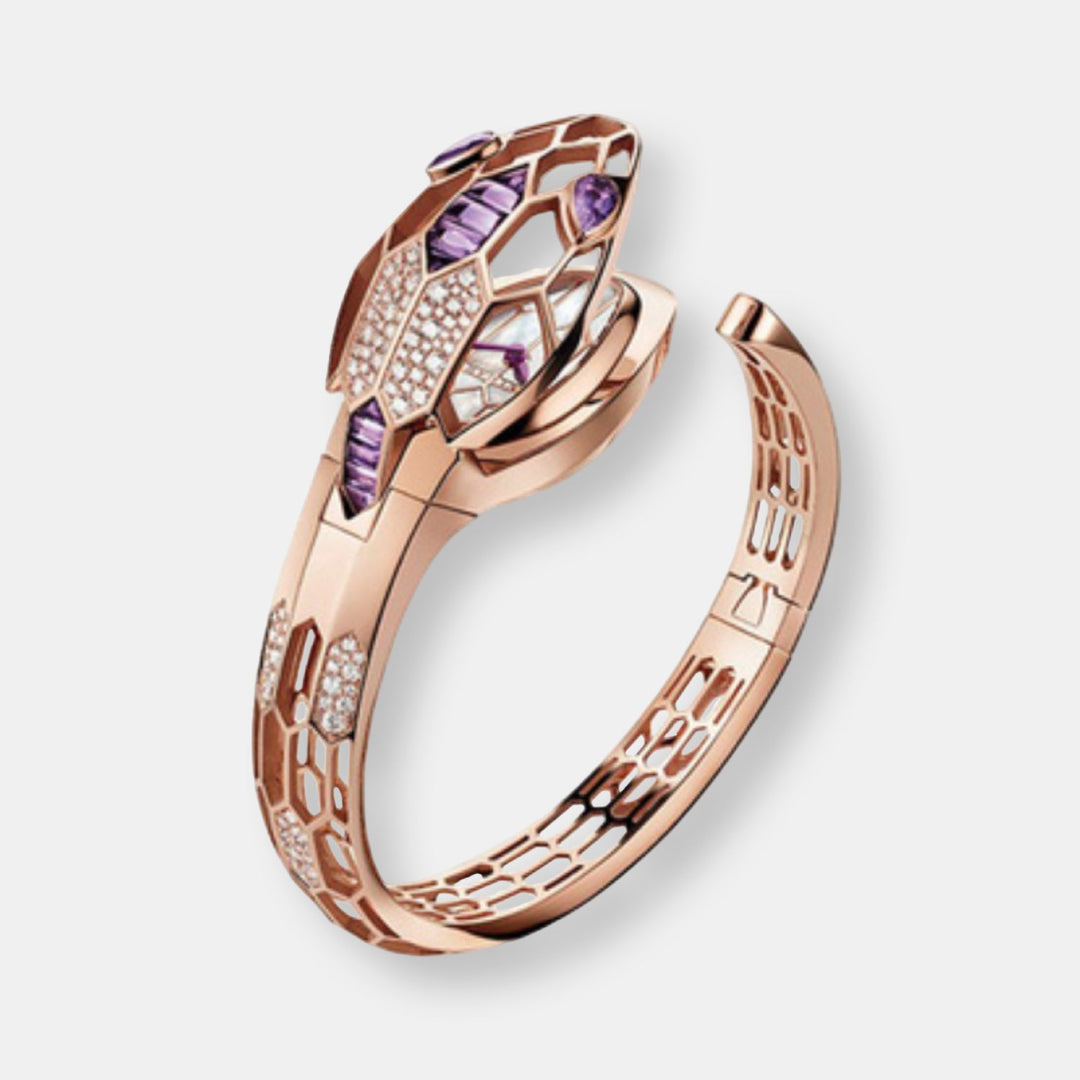 Montre serpenti bangle