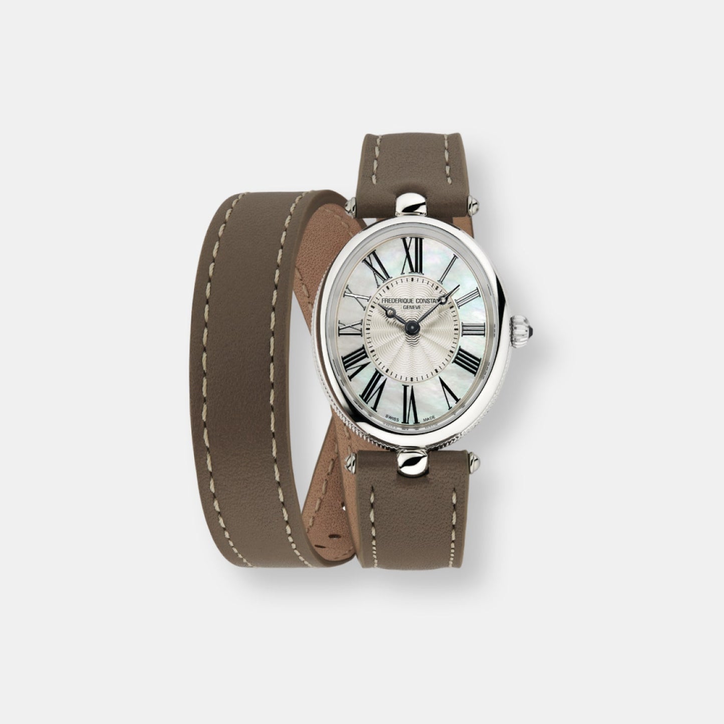 Montre classics art deco oval