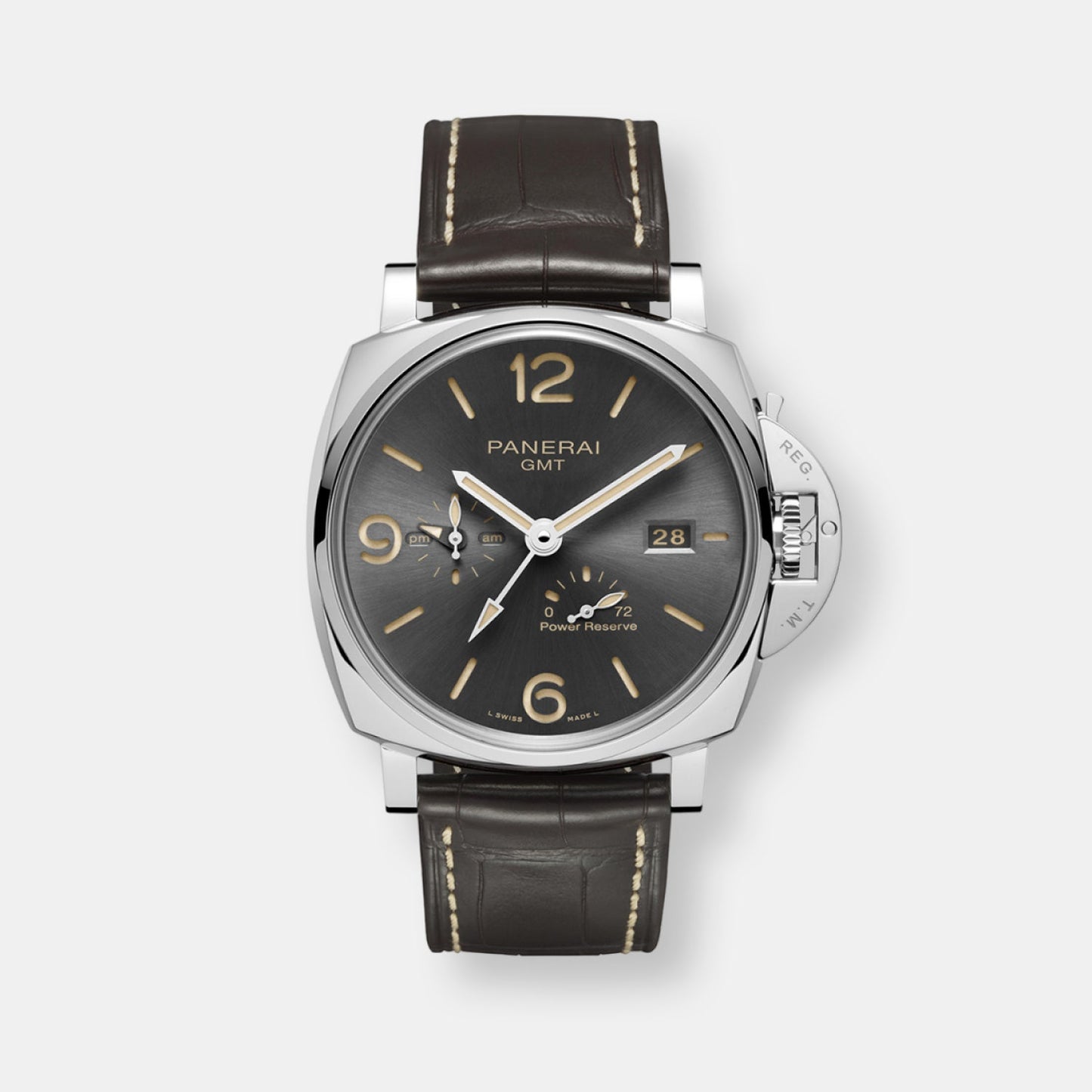 Montre luminor due 3 days gmt power reserve