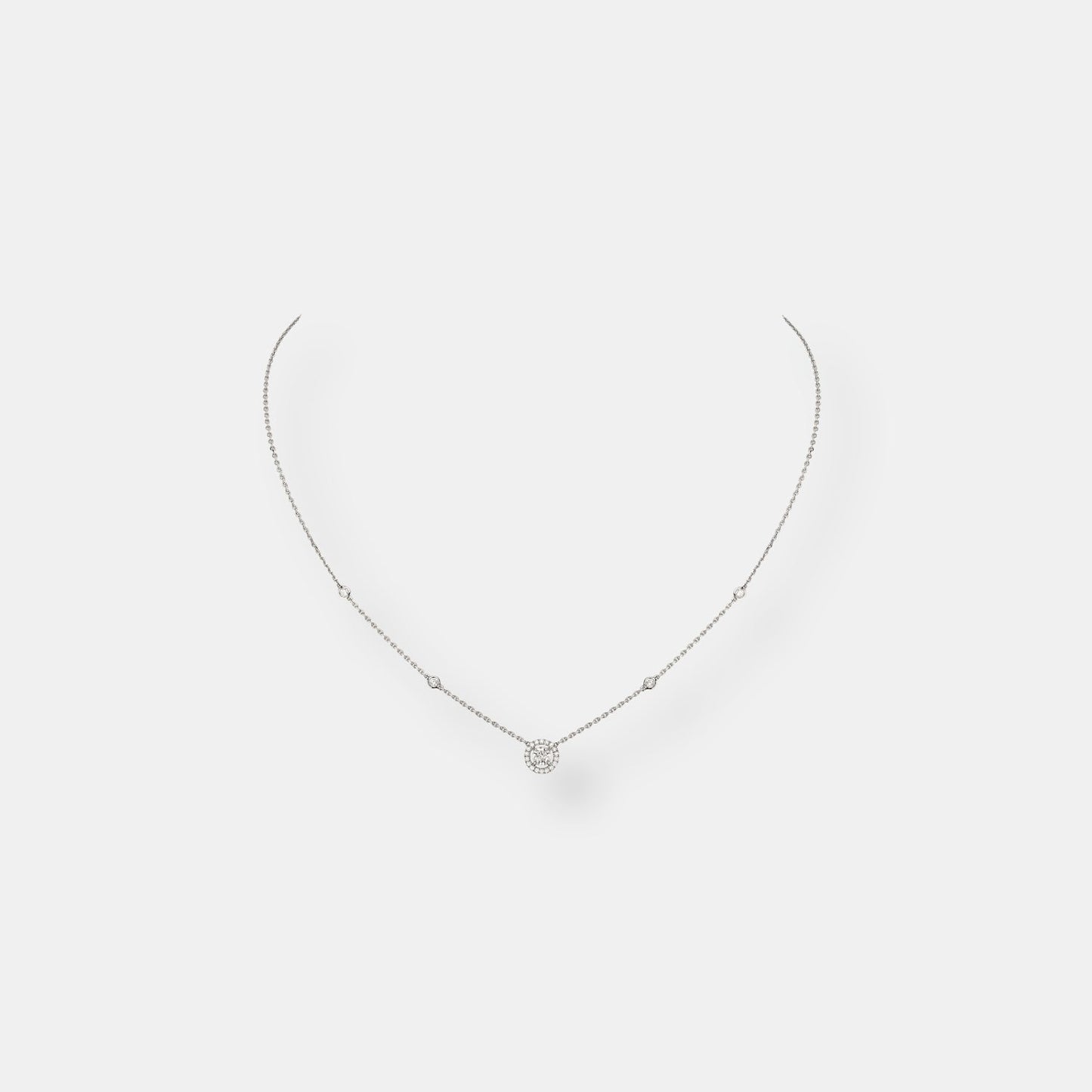 Collier joy diamants rond 0.20 ct