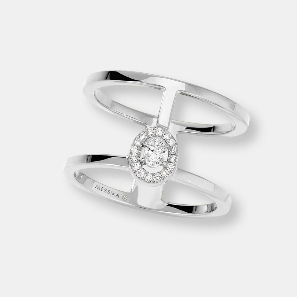 Bague glam'azone 2 rangs