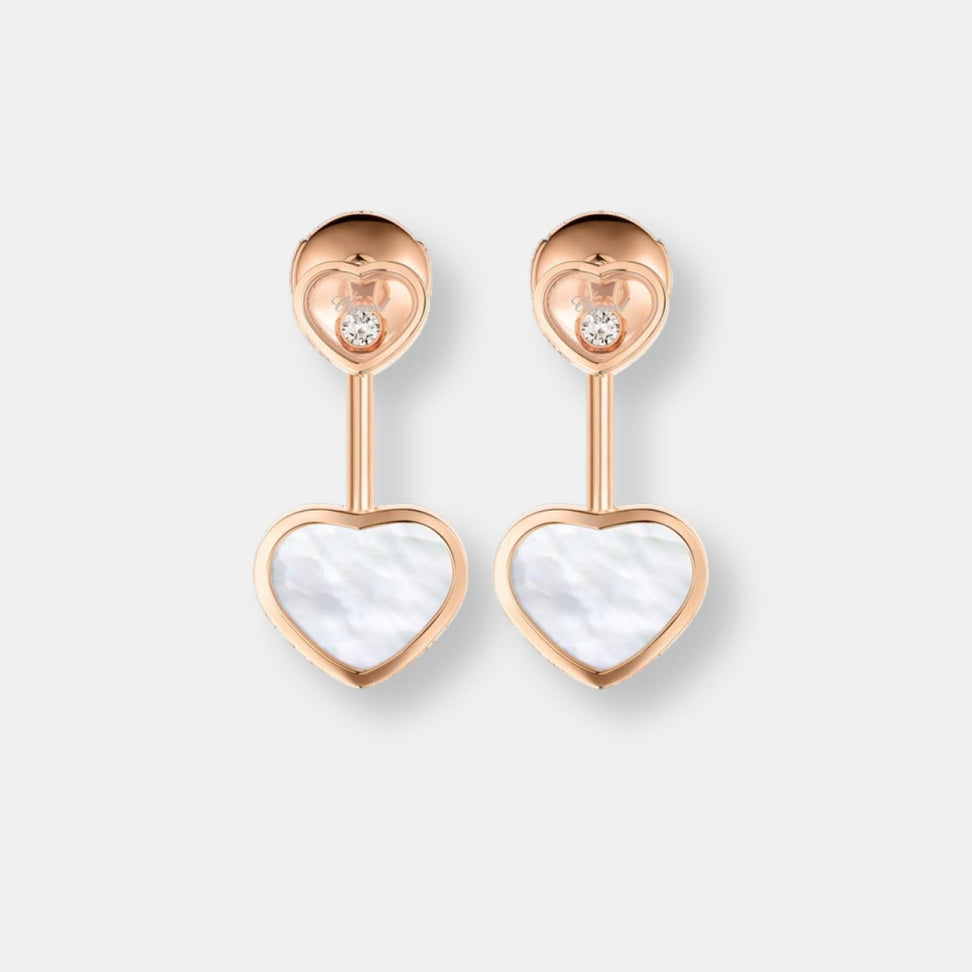 Boucles d'oreilles happy hearts
