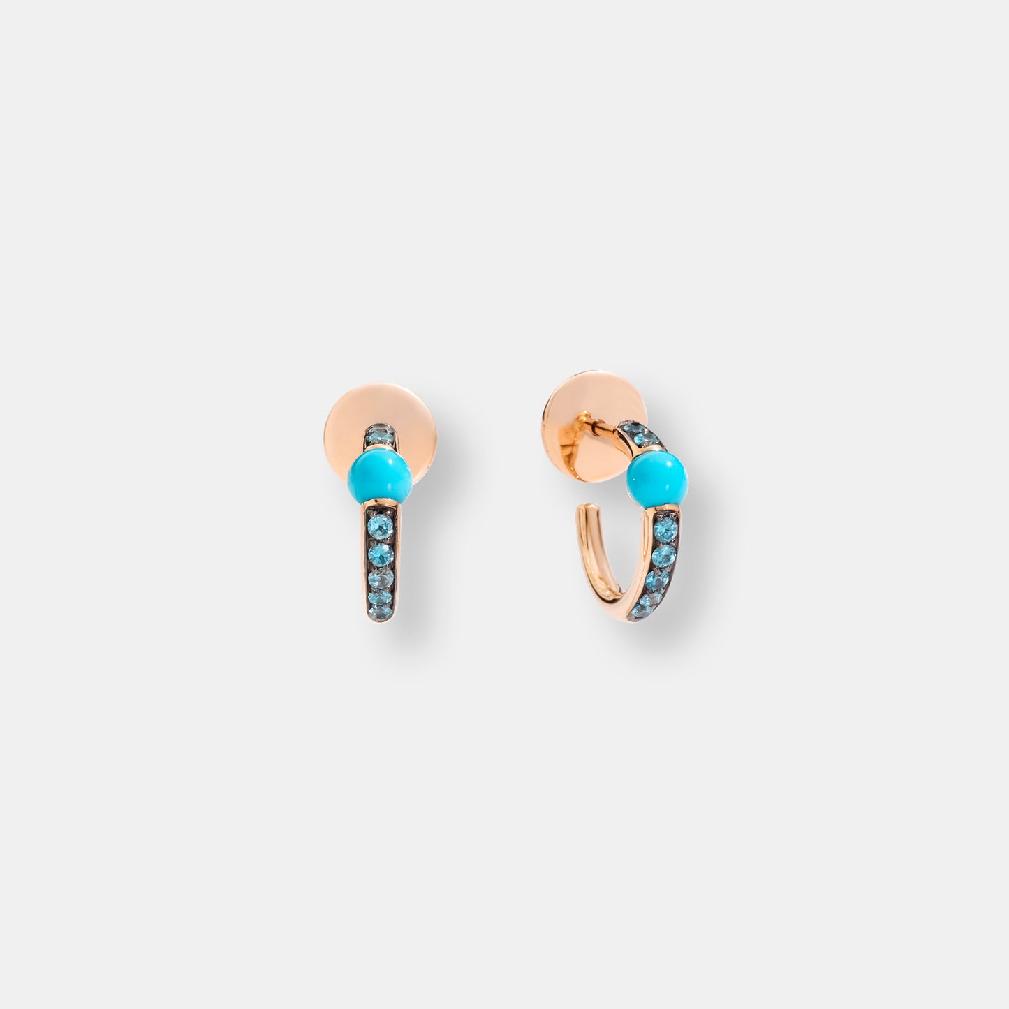 Boucles d'oreilles m'ama non m'ama