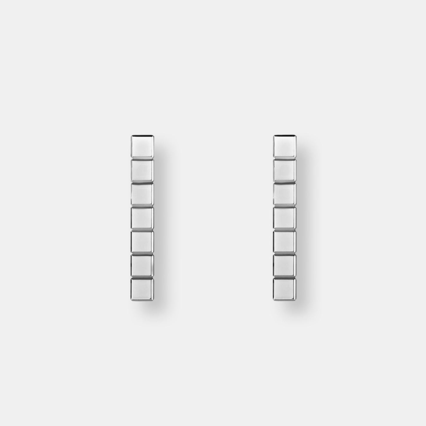 Boucles d'oreilles ice cube pure